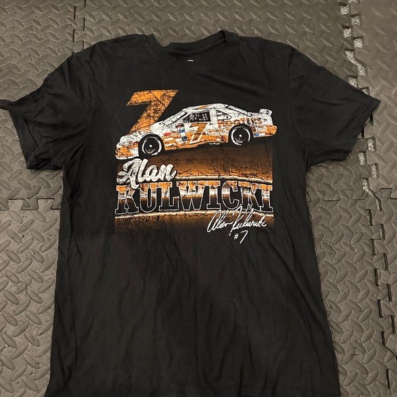 Nascar Black Short Sleeve Racing Tee - Picture 1 of 3